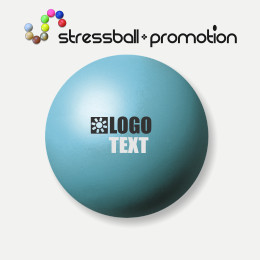 Anti Stress Ball Ball Bild Farbe türkis Pantone 297 C
