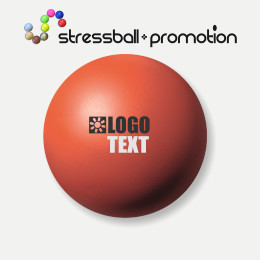 Werbeartikel Anti Stress Ball Wutball Bild Farbe Warm Red