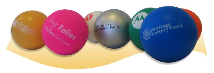 Bild Streßball bedruckbar mit Ihrer Werbung in vielen Farben