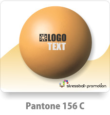 Anti Stress Ball Pu Bälle Farbe Beige Pantone 156 C