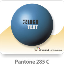 Anti Stress Ball Pu Bälle Farbe Blau Pantone 285 C