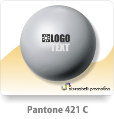 Anti Stress Ball Pu Bälle Farbe Grau Pantone 421 C