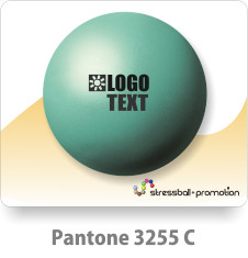 Anti Stress Ball Pu Bälle Farbe Grün Pantone 3255 C