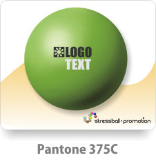 Anti Stress Ball Pu Bälle Farbe Grün Pantone 375 C