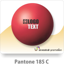 Anti Stress Ball Pu Bälle Farbe Rot Pantone 185 C