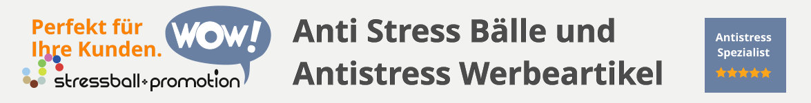 antistress werbemittel und anti stress bälle