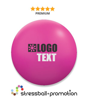 Antistressbälle in pink von Stressball Promotion Anti Stressbälle Antistressbälle Knautschbälle
