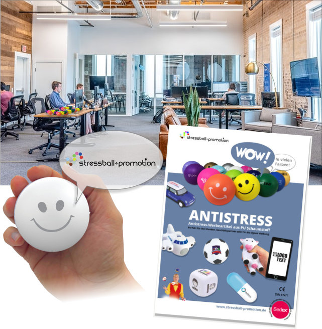 Bild Stressball Promotion ein Büro