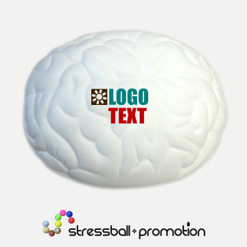 Anti Stress Ball Gehirne von Stressball Promotion Werbeartikel Give aways bedrucken