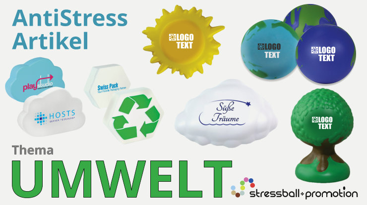 Bild Stressball Antistress Ball Artikel Werbeartikel Umwelt Ökologie Klima