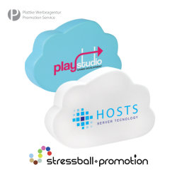 Antistress Cloud bedrucken lassen von Stressball Promotion