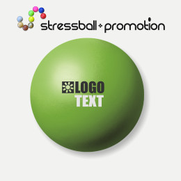 Anti Stress Ball Stressball Bild Farbe grün Pantone 275C