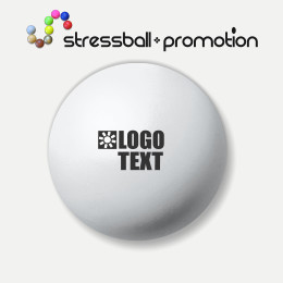 Anti Stress Ball Bild Farbe weiss