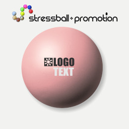 Schaumstoffball Bild Farbe rosa Pantone 182 C