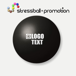 Antistressball Bild Farbe schwarz black